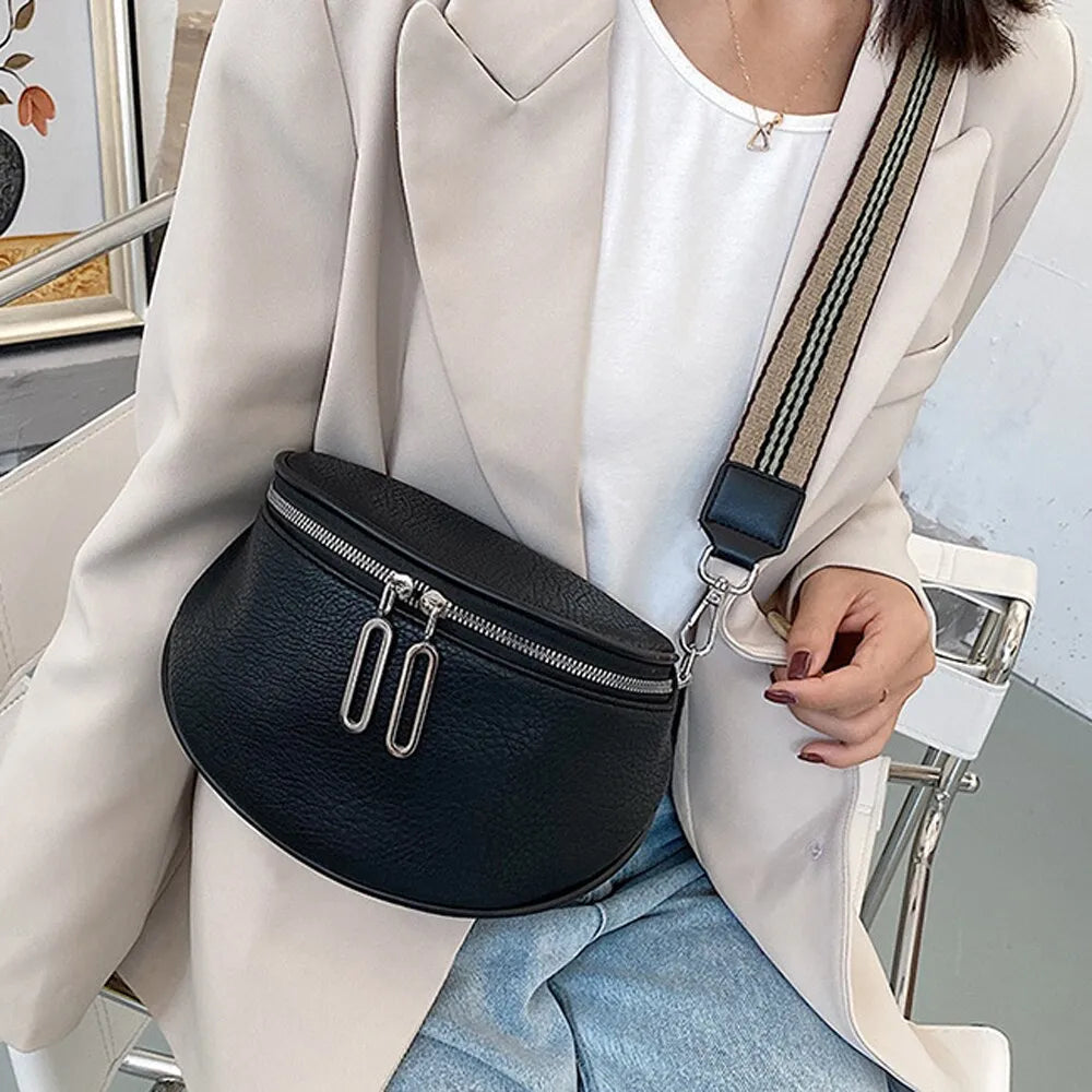 Bolsa Feminina de Couro PU - Elegante e Versátil para Todas as Ocasiões
